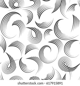 seamless black and white background with lines
