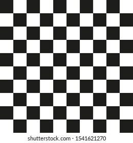 Seamless Black and white checkered background Black and white squares, geometric wallpaper backdrop Quadrilateral.textures. finish flag or chess