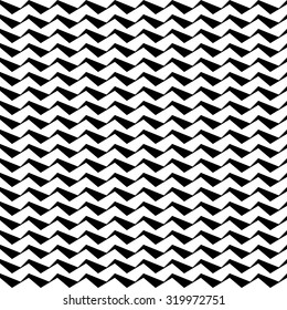 Seamless black and white decorative background with geometric pattern
