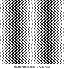 Seamless black and white decorative vector background with with stripes. Print. Repeating background. Cloth design, wallpaper. 