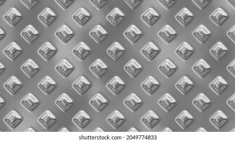 Seamless Black and White Design embedded with metallic grain texture effects. BW Mask Design.