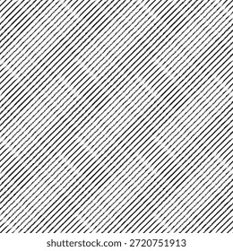 Un patrón de línea diagonal en blanco y negro sin costuras con una textura desgastada grunge proporciona un elemento de fondo versátil Vector EPS