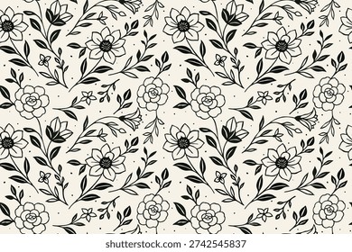  floral blanco y