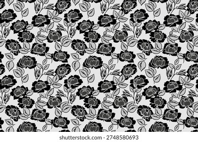  floral blanco y
