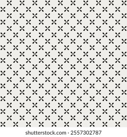 Seamless black and white floral vintage pattern design. Repeated and decorative design that can be used for packaging, decorating, interior design, wallpapers, and more.