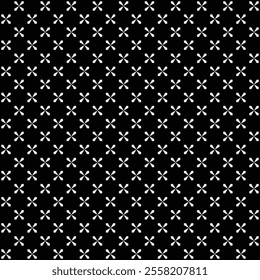 Seamless black and white floral vintage pattern design. Repeated and decorative design that can be used for packaging, decorating, interior design, wallpapers, and more.