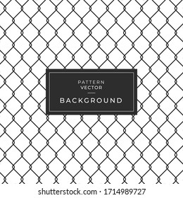 Línea de patrón geométrico blanco y negro sin inconvenientes