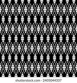 Patrón geométrico blanco y negro sin foco. Resumen del fondo vectorial.