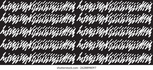 Seamless black and white geometric pattern. Tileable texture background.
