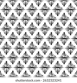 Seamless Black and White Geometric Pattern Background. Texture background design. EPS vector illustration