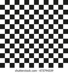 Seamless black - white geometric pattern outline