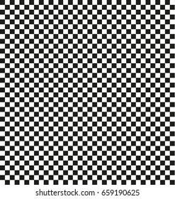 Seamless black - white geometric pattern