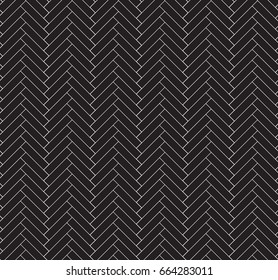 Seamless black - white geometric pattern