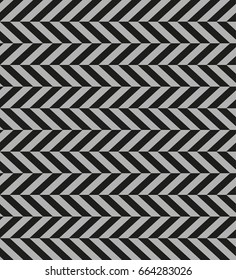 Seamless black - white geometric pattern