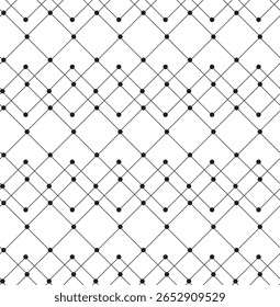 Patrón geométrico blanco y negro sin fisuras