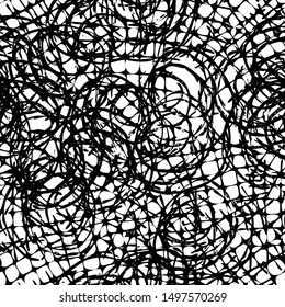 Seamless black and white grunge background
