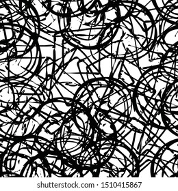 Seamless black and white grunge background