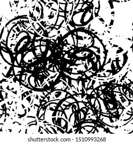 Seamless black and white grunge background