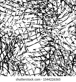 Seamless black and white grunge background