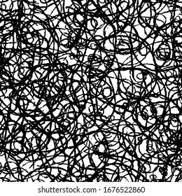 Seamless black and white grunge background