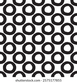 Seamless black and white grunge background