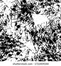 Seamless black and white grunge texture