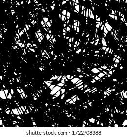 Textura de grunge blanco y negro sin fisuras