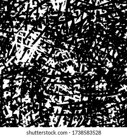 Seamless black and white grunge texture