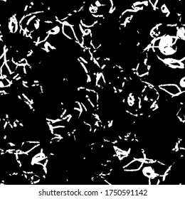 Seamless black and white grunge texture