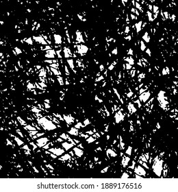 Seamless black and white grunge texture. Monochrome pattern repeating ink pattern