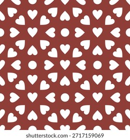 Patrón de corazón blanco y negro sin fisuras con un aspecto atrevido, juguetón y moderno. Diseño de alto contraste inspirado en los estampados de moda, perfecto para textiles, Fondos de pantalla y marca con estilo.