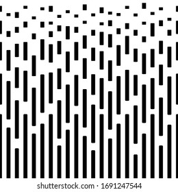 
Línea irregular blanca y negra de líneas redondeadas para un diseño plano moderno. Ilustración abstracta vectorial.