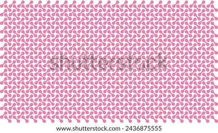 Seamless black and white metaball conection. Metaballs seamless pattern