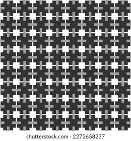 Pancarta interior de dibujo minimalista en blanco y negro sin inconvenientes Monocromo Plantilla Tela Tejido Decoración Vintage Diseño Imprimir Fondo Geométrico Gráfico Papel de fondo Textura Patrón de fondo