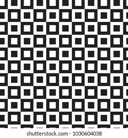 Seamless Black White Multiple Overlapped Square Stock Vector (Royalty ...