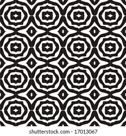 seamless black and white pattern