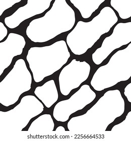 seamless black and white pattern