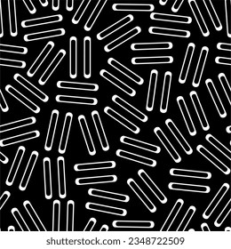 Seamless black and white pattern. Abstract background. Vector illustration. Design for web, wrapping, wallpaper, fashion, textile, cover, print fabric