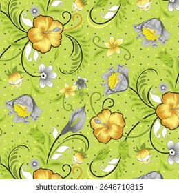 A seamless black and white pattern for backgroun