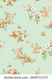 A seamless black and white pattern for backgroun