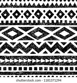 tribal pattern black and white tumblr