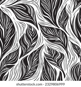 formas ecológicas geométricas y formas de tela textil o de azulejos cerámicos sin fisuras de color blanco y negro