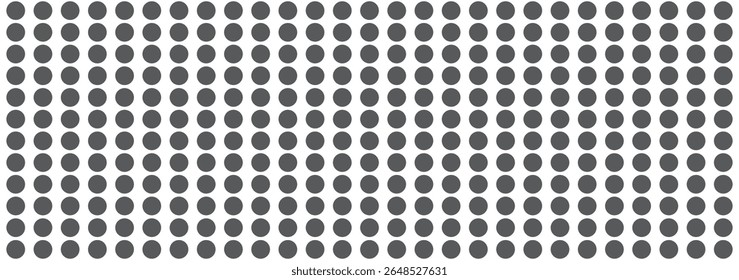 cor muito editável padrão de pontos polka preto e branco sem costura