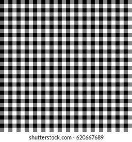 Nahtlose schwarz-weiße klebrige Textur Vektorgrafik.
Geänderte Streifen, bestehend aus gekreuzten horizontalen und vertikalen Linien, die Quadrate bilden.