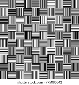 Seamless Black and White Straight Vertical and Horizontal Variable Width Stripes, Monochrome Lines Pattern, Vertically and Horizontal Lines Seamless, Straight Lines, Fashion Geometric Pattern