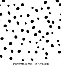 Nahtlose Schwarz-Weiß-Terrazzo, Marmor-Muster-Hintergrund für Design und Vektorillustration eps.10