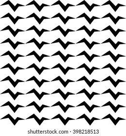 Seamless black and white vector background with abstract geometric shapes. Print. Cloth design, wallpaper.