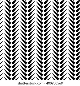 Seamless black and white vector background with abstract geometric shapes. Print. Cloth design, wallpaper.