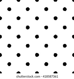 Seamless black and white vector background with abstract geometric shapes. Print. Cloth design, wallpaper.