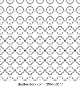 Seamless black and white vintage texture
